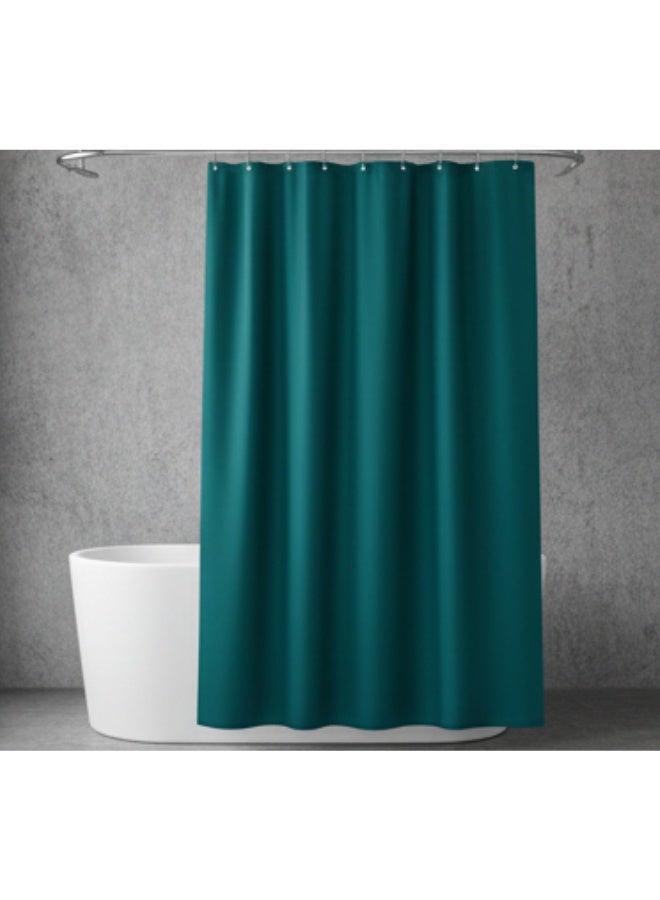 ستارة حمام مقاومة للماء 180 × 180 سم - ستارة حمام خفيفة الوزن ومتينة لتوفير الخصوصية وحماية الأرضية - مناسبة للاستخدام المنزلي أو الفندقي - Image 4